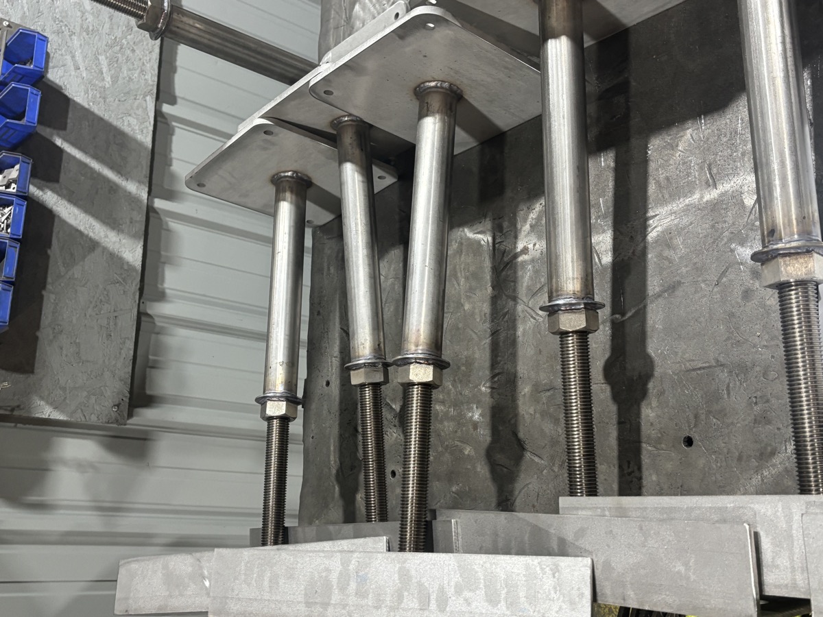 Metal Fabrication Work at Master Metal Fabrication, Statesville, NC